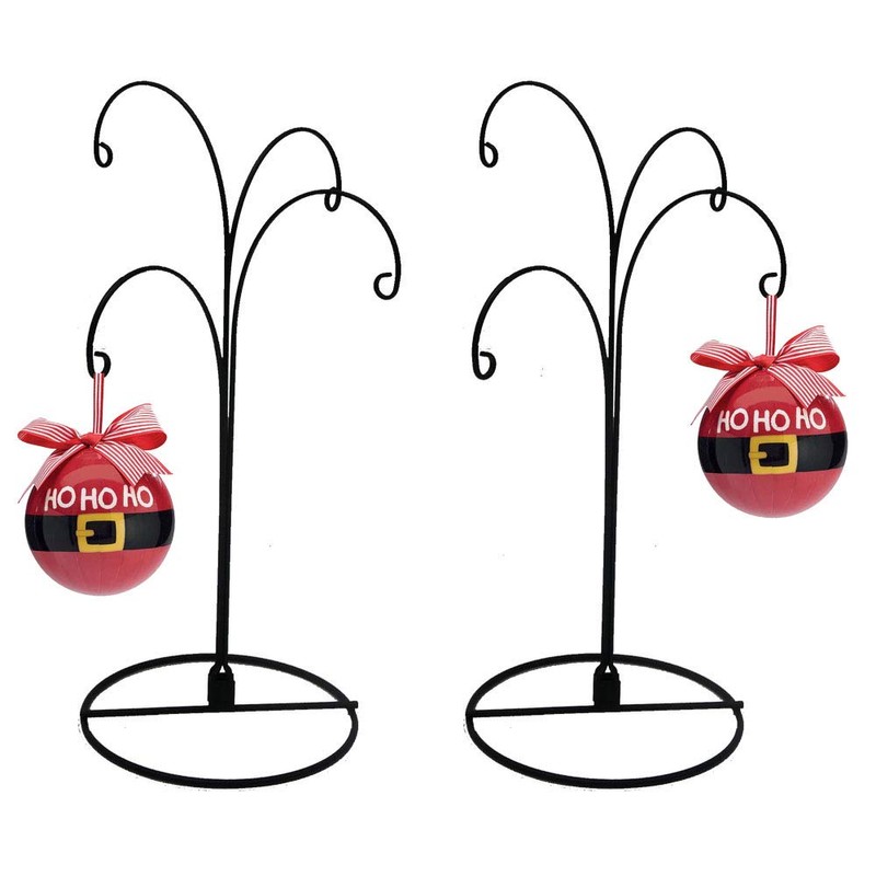 HOHIYA Ornament Display Stand Holder Christmas Hanger Hook Dog Cat