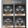 Round Steamer Rack for Pots, Adjustable Instant Pot Trivet Expandable