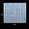 3D Nail Molds Bow Nails Charms Design, Silicone Tool Art