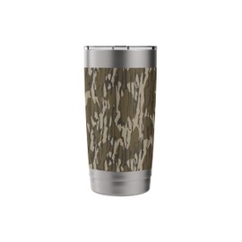 Bottomland Camo Old School Camouflage Duck Hunting Stainless Steel Insulated Tumbler