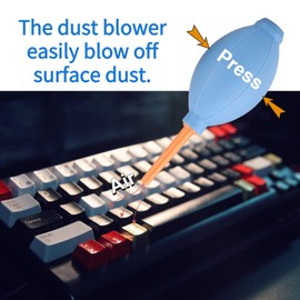 Yoidesu Bomba de soplador de Aire de Goma de 2 Piezas para cámara Digital y computadora, teléfono móvil, etc. Sopladores de Aire, Limpiador de Polvo
