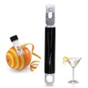 Channel Knife, 2 in 1 Lemon Peeler Zester Cocktail Garnish