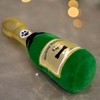 MIJOMA Barking Bubbles Dog Toy, Plush Champagne Bottle for Dogs,
