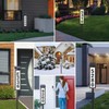 Solar Address Sign, House Numbers for Outside, Lighted Address Plaque