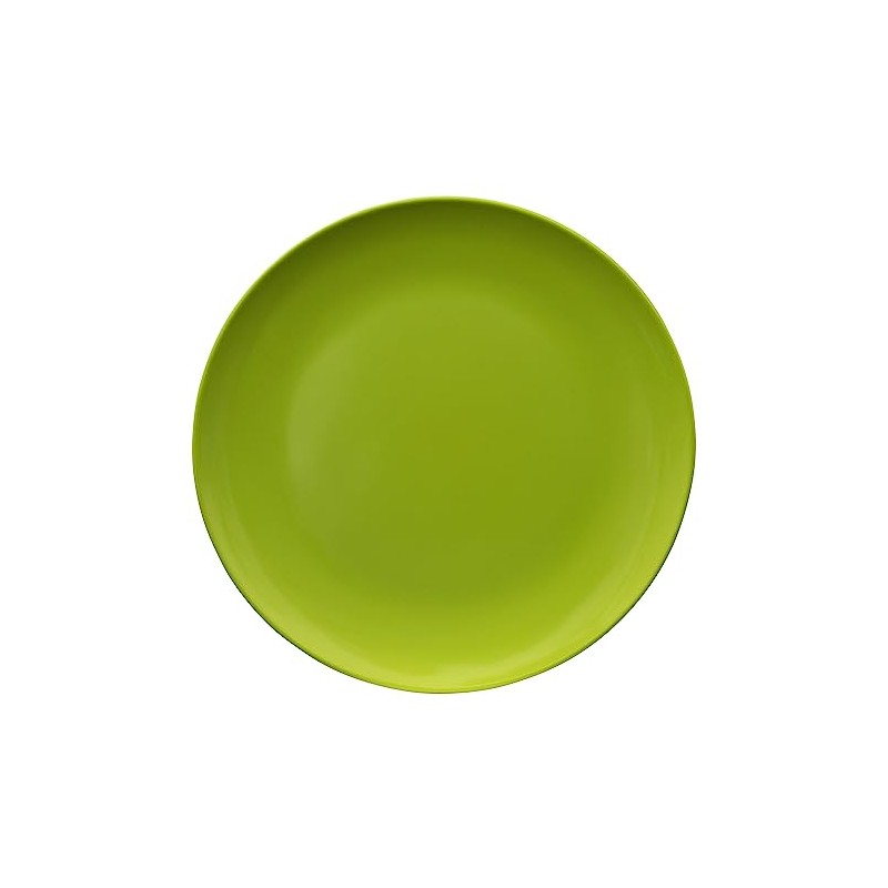 Serroni Melamine Dinner Plate 25 cm, Lime Green