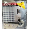 Hookless Shower Curtain with Fabric Liner - LONG 71" x