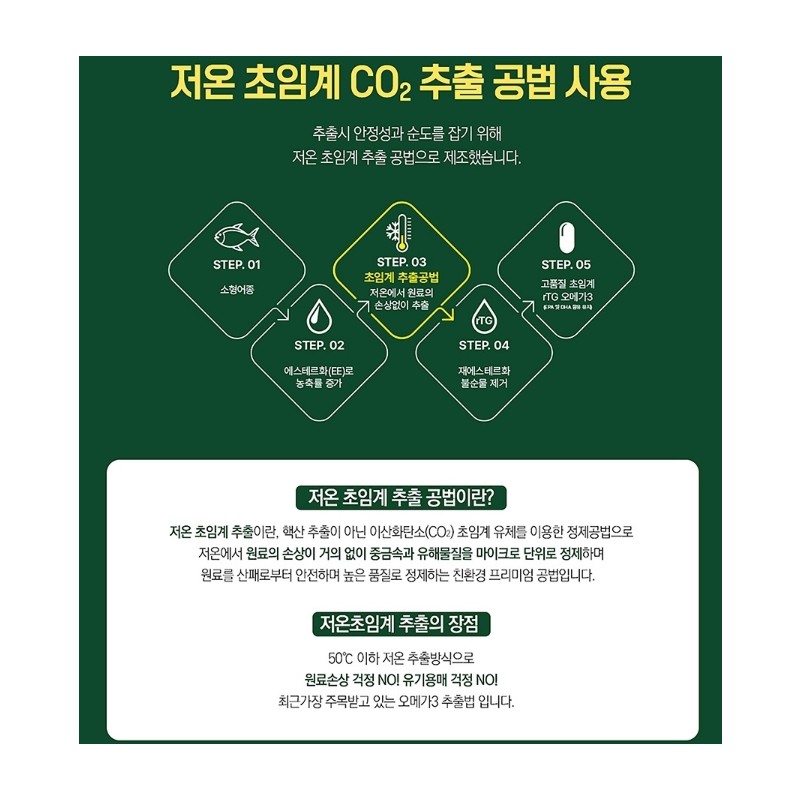 Hanmi Corporation Supercritical enteric-coated Altige Omega 3 1,050mg x 60