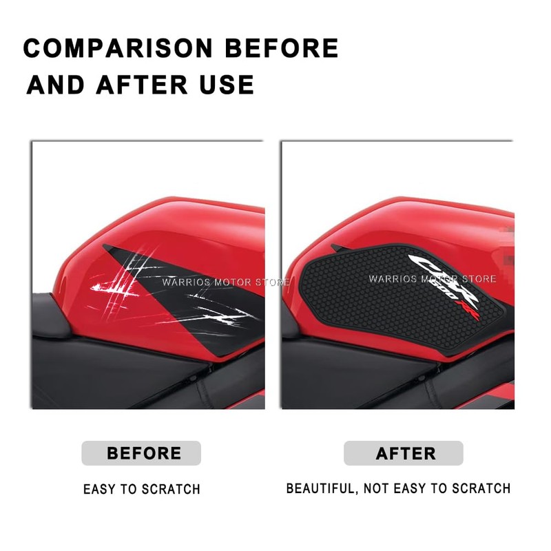 Wodpice Motorcycle Tank Protector for CBR600RR CBR 600 RR 2003-2006,