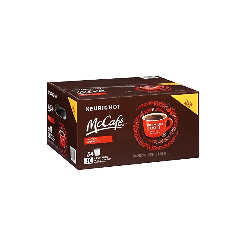 McCafe Premium Medium Roast K-Cups, 54 Count