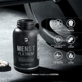 Precursor D Testosterona Mens Testo Platinum 240 Caps B Life                                                                                          