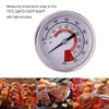 Stainless Steel 75℃-300℃ BBQ Grill Smoker Thermometer Temperature Meter Tester