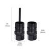 QKURT Cassette Lockring Tools Set, 2pcs Cassette Removal Tool Freewheel