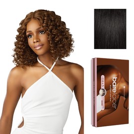 Sensationnel Bare Lace 6X5 Lacewig - Unit 2 Lacefrontal Glueless Synthetic 180 Degree Preplucked Hairline (1B OFFBLACK)