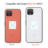 Unov Pixel 4 XL Case Clear with Design Soft TPU