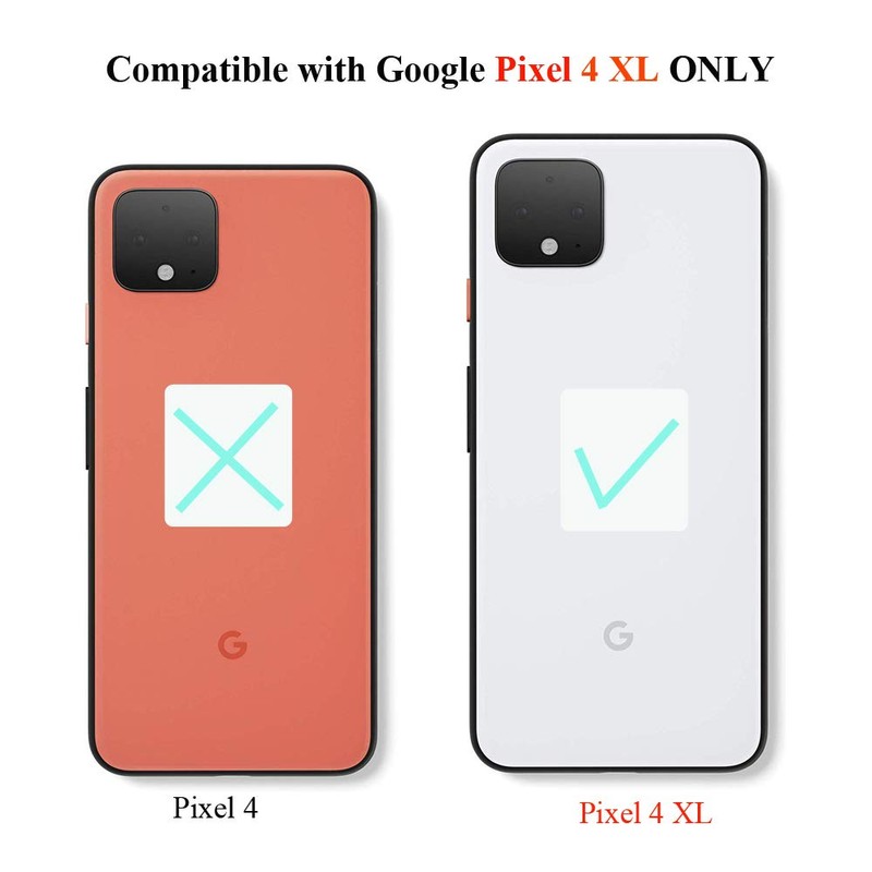 Unov Pixel 4 XL Case Clear with Design Soft TPU
