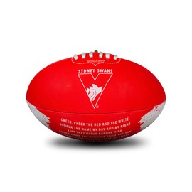 Sherrin AFL Sydney Swans Song Football, Size 2
