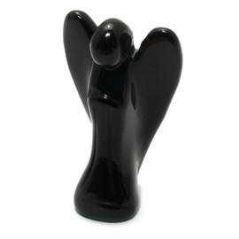 Black Obsidian Celestial Angel - Small (30mm)