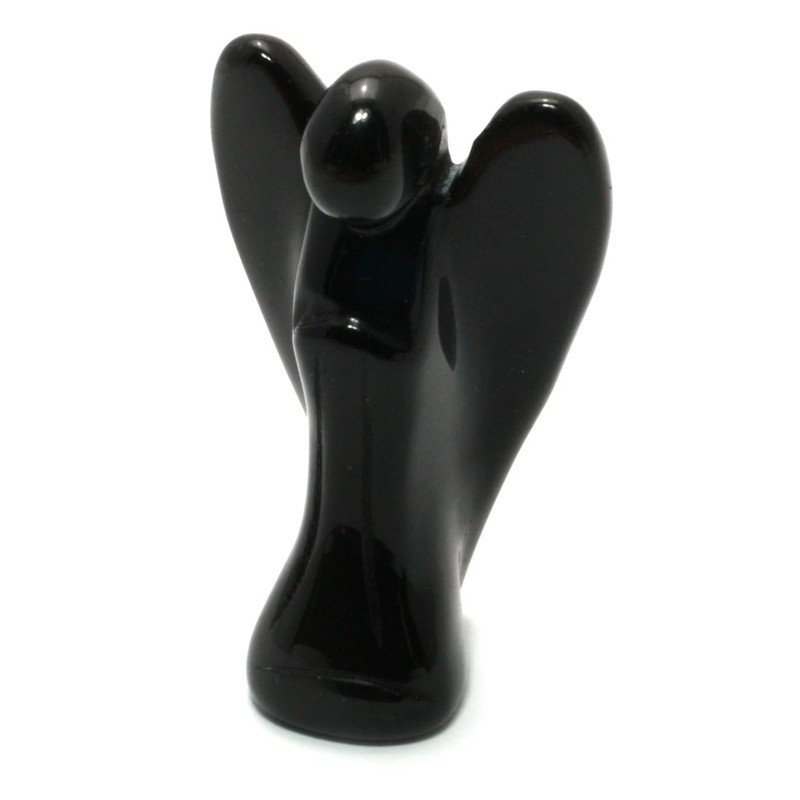 Black Obsidian Celestial Angel - Small (30mm)