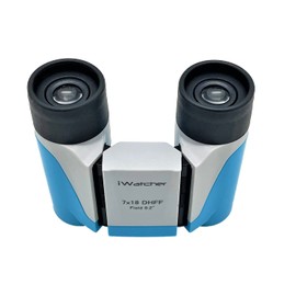 iWatch er 7 x 18DHFF Binoculars No Need to Focus On! Just Peek! Things You Get With Strap (Blue)