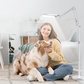 Happy lamp 10000 Lux Floor Sun Lamp with 3 Color Temperature & 5 Brightness