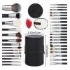 Bueart Juego De Brochas De Maquillaje Bueart Pro, 34 Piezas,