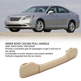 Keenso ABS Inner Roof Ceiling Pull Handle, Replace 74610-53030, 7461053030 with ES350, IS250, IS350, RX350, RX450H 2010-2015