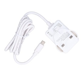 for Pi 5 Power Supply 5.1V 5A 27W PD USB C Interface GaN Technology Power Adapter AC100‑240V UK Plug