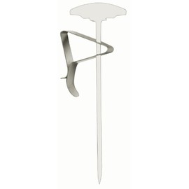 Rattleware Triangle Thermometer Clip - 1.5”, Set of 6 - Perfect for Securing Thermometers in Steaming Pitchers - Ideal for Hands-Free Temperature Monitoring