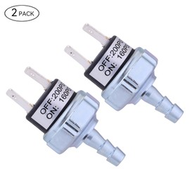 Air Compressor Pressure Switch 160-200 PSI Air Ride Pressure Switch 160 to 200 PSI Pressure Switch for Air Compressors D55168 Replace part N003990 Air Pressure Switch Controller 120V AC