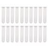 HUAZIZ 20pcs 20ml Plastic Centrifuge Tubes, Polypropylene Graduated Microcentrifuge Tubes,