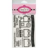 Choo-Choo Train Kid Stamps for Card-Making and Scrapbooking Supplies by