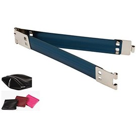 Z-Color 20PCS Metal Internal Flex Frames Kiss Clasp Bag Coin Purse Sewing Internal Handbag Hinges Spring Clip (1000mm, Silver)