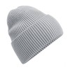 Beechfield B384R Oversized Cuffed Hat, light grey