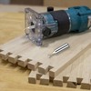 HUHAO Dovetail Router Bit 5/16-Inch 9 Degree, with 1/2-Inch Heavy-Duty