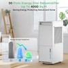 4000 Sq.Ft Dehumidifiers for Home,DECIUU 50 Pint Energy Star Dehumidifier