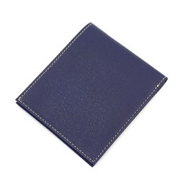 FRUH Folding Wallet, Smart Cowhide Leather, Bifold Wallet, Men's: Wallet-ga-3330991 (Navy), navy