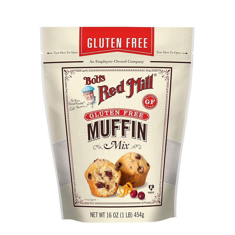 Bob's Red Mill Gluten Free Muffin Mix, 16 Oz (Pack