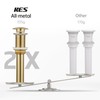 KES Sink Drain Without Overflow Bathroom Pop Up Drain Assembly