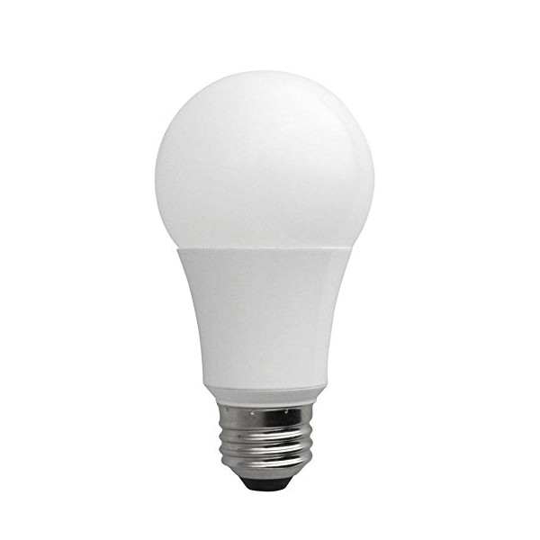 60W Equivalent Soft White A19 LED Household Light Bulb (4-Pack)