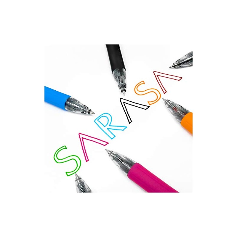 Zebra - Sarasa Retractable Gel Ink Rollerball - Fast Drying