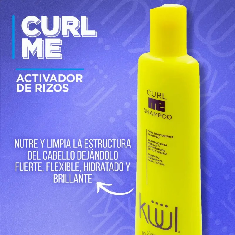 Kuul Curl Me Shampoo 300ml - 1 Pieza