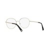 Valentino VA1025-3070 Eyeglass Frame BLACK/LIGHT GOLD w/DEMO LENS 54mm