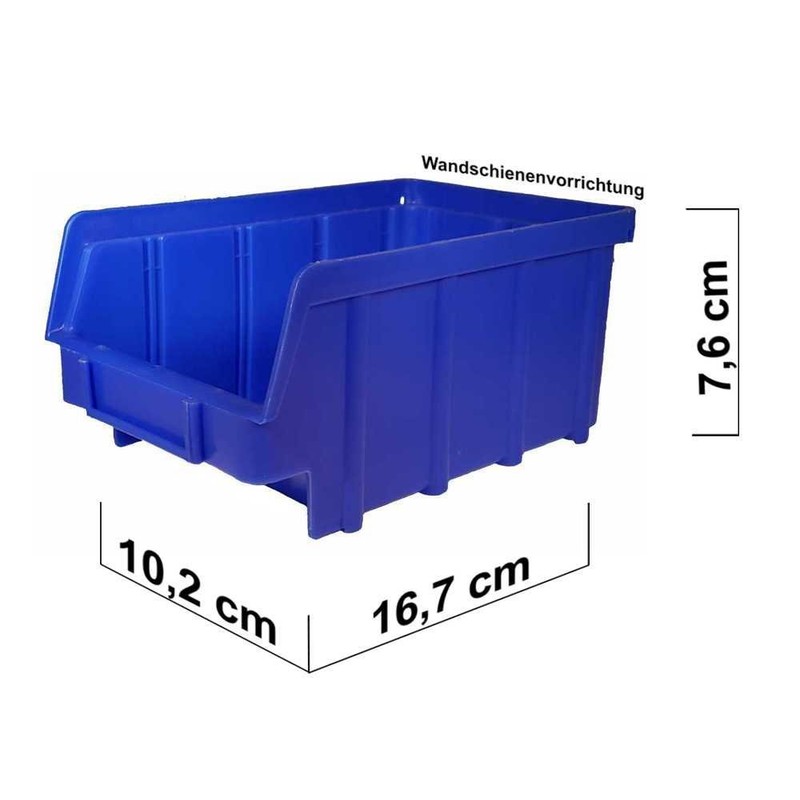 Pack of 80 Stacking Boxes - Blue - Size 2