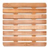 Leddy Living Bamboo Wood Heat Resistant Trivet - Table Mat