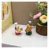 ZNWSRY Miniature Dog Figurines - Cute Bakery Puppy Clerk Sculpture
