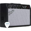 Fender Mini 65 Twin-Amp Electric Guitar Amplifier, Black, with 2-Year