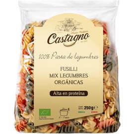 Castaño Orgánico, FUSILLI DE LEGUMBRES, 250 gramos