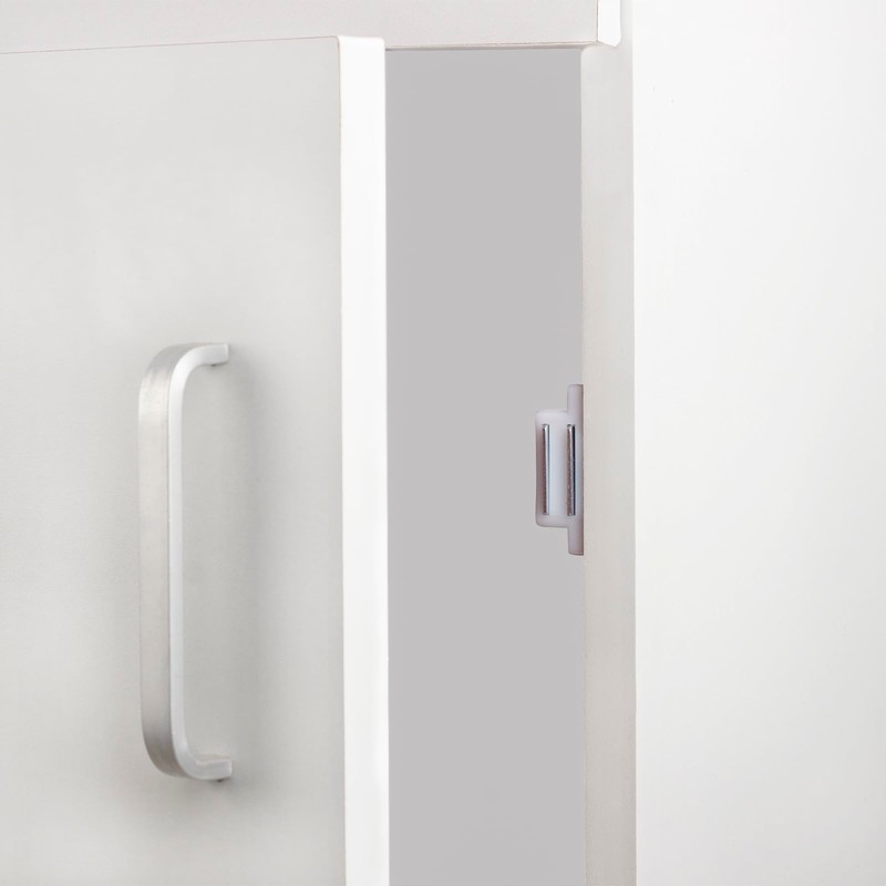 SDTWZW Cabinet Magnets Latch White Magnetic Door Catch for Cupboard