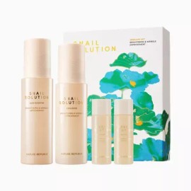 Nature Republic [네이처리퍼블릭][미백·주름개선] 스네일 솔루션 2종 기획세트 Nature Republic [Whitening & Wrinkle Improvement] Snail Solution 2-Piece Set [Single Option ND0279]