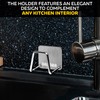 Stainless Steel Sponge Holder for Kitchen Sink – Compact &